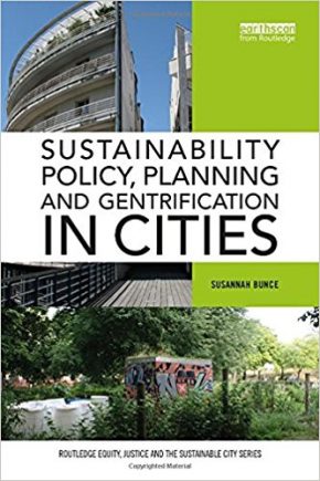Cover of the book "Sustainability Policy, Planning, and Gentrification in Cities"